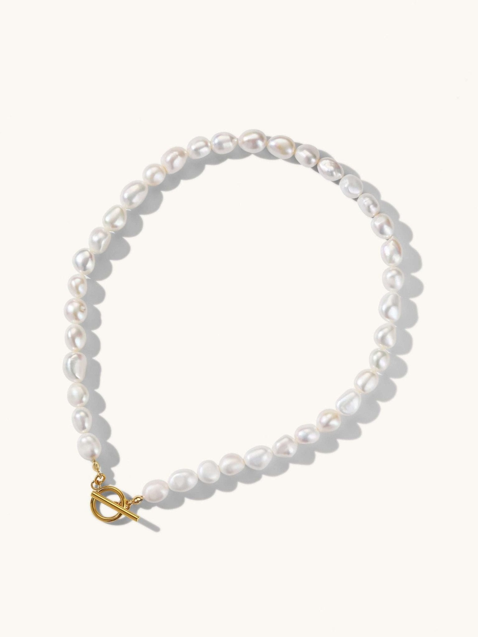 Halskette Ot Pearls Gold - Dorose | Wasserfester Schmuck, 18K vergoldet