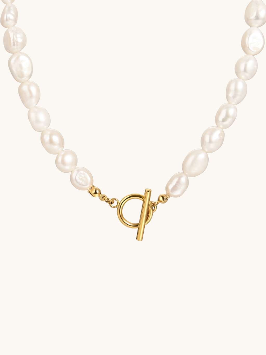 Halskette Ot Pearls Gold - Dorose | Wasserfester Schmuck, 18K vergoldet