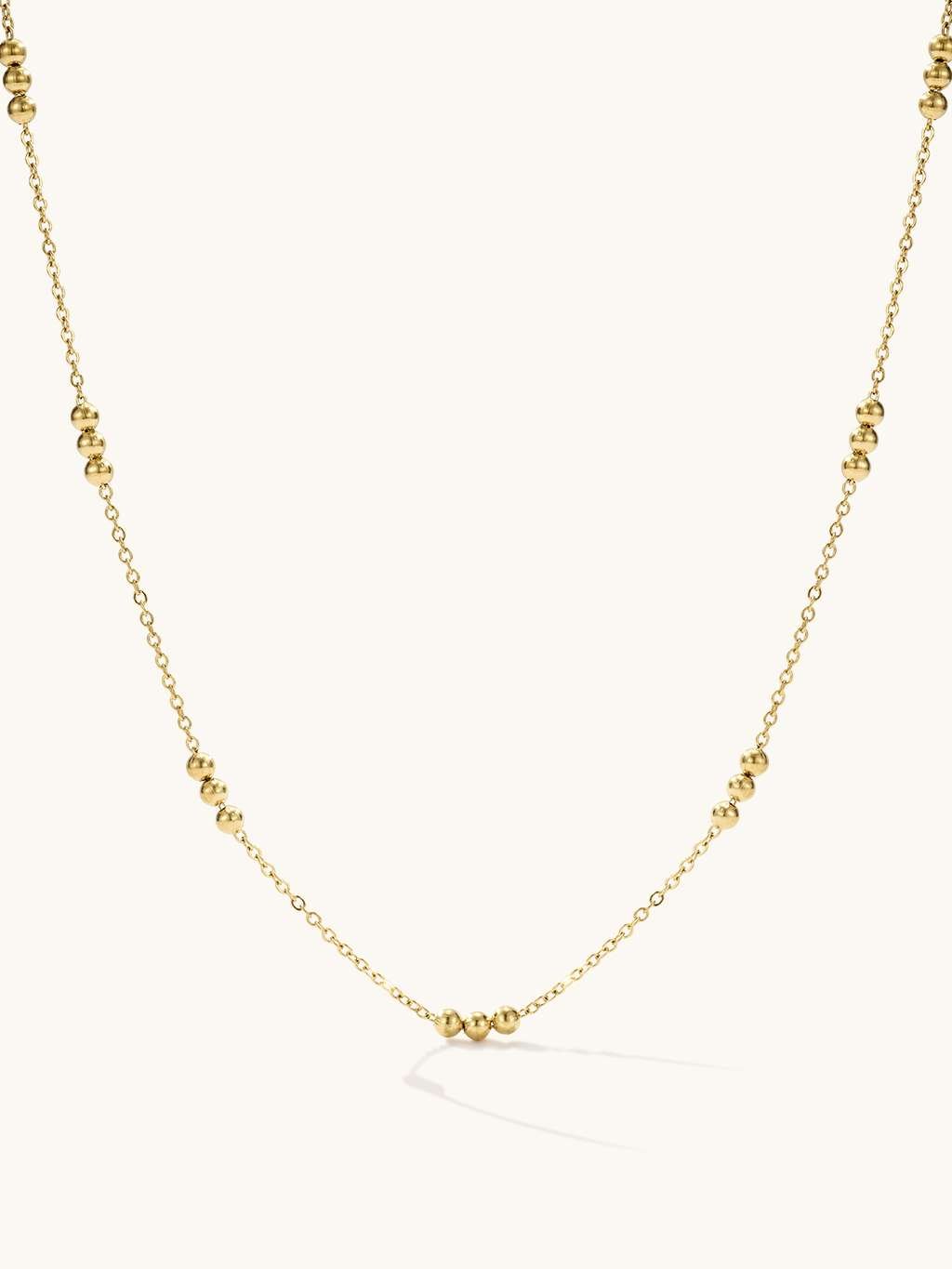 Hey Happiness Kette Gold - Dorose | Wasserfester Schmuck, 18K vergoldet