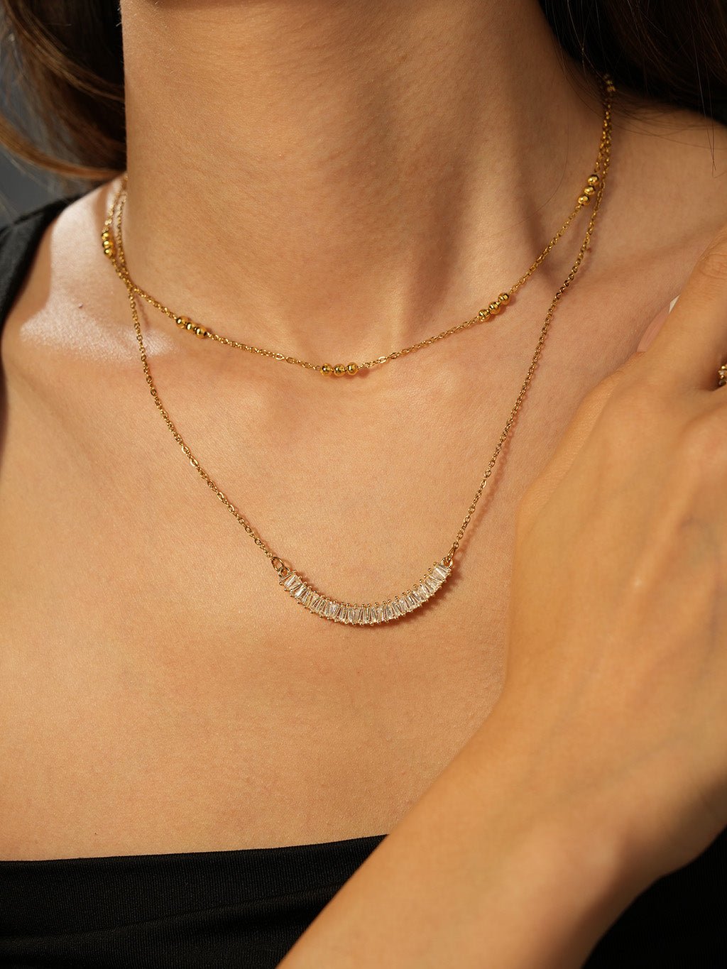 Hey Happiness Kette Gold - Dorose | Wasserresistent, kein Verfärben