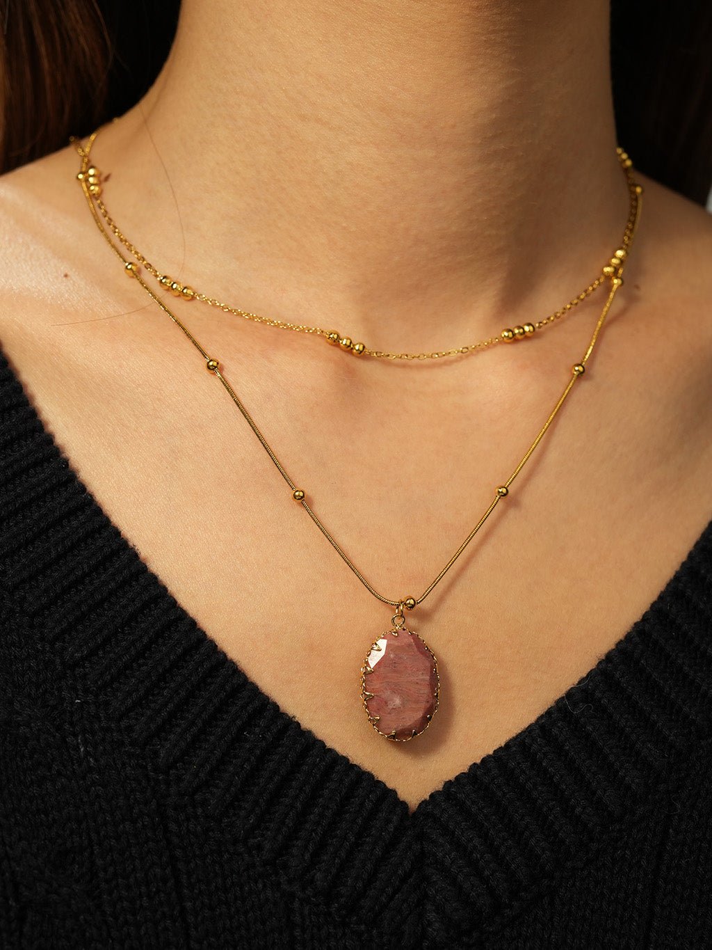 Hey Happiness Kette Gold - Dorose | Wasserresistent, kein Verfärben