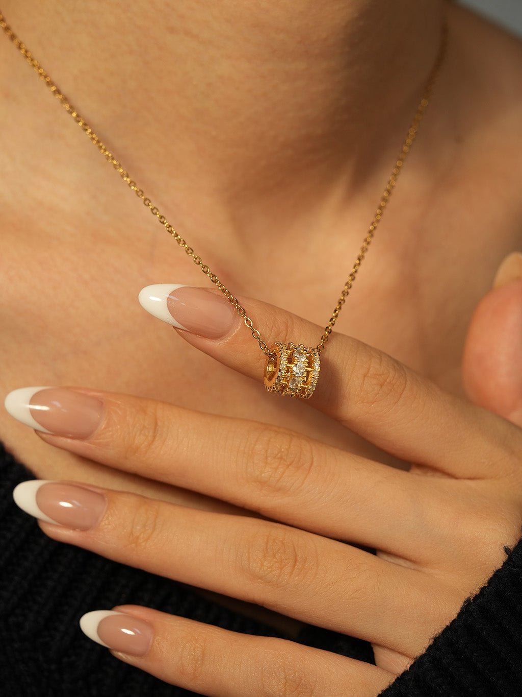 Infinite Sparkle Kette Gold - Dorose | Wasserresistent, kein Verfärben