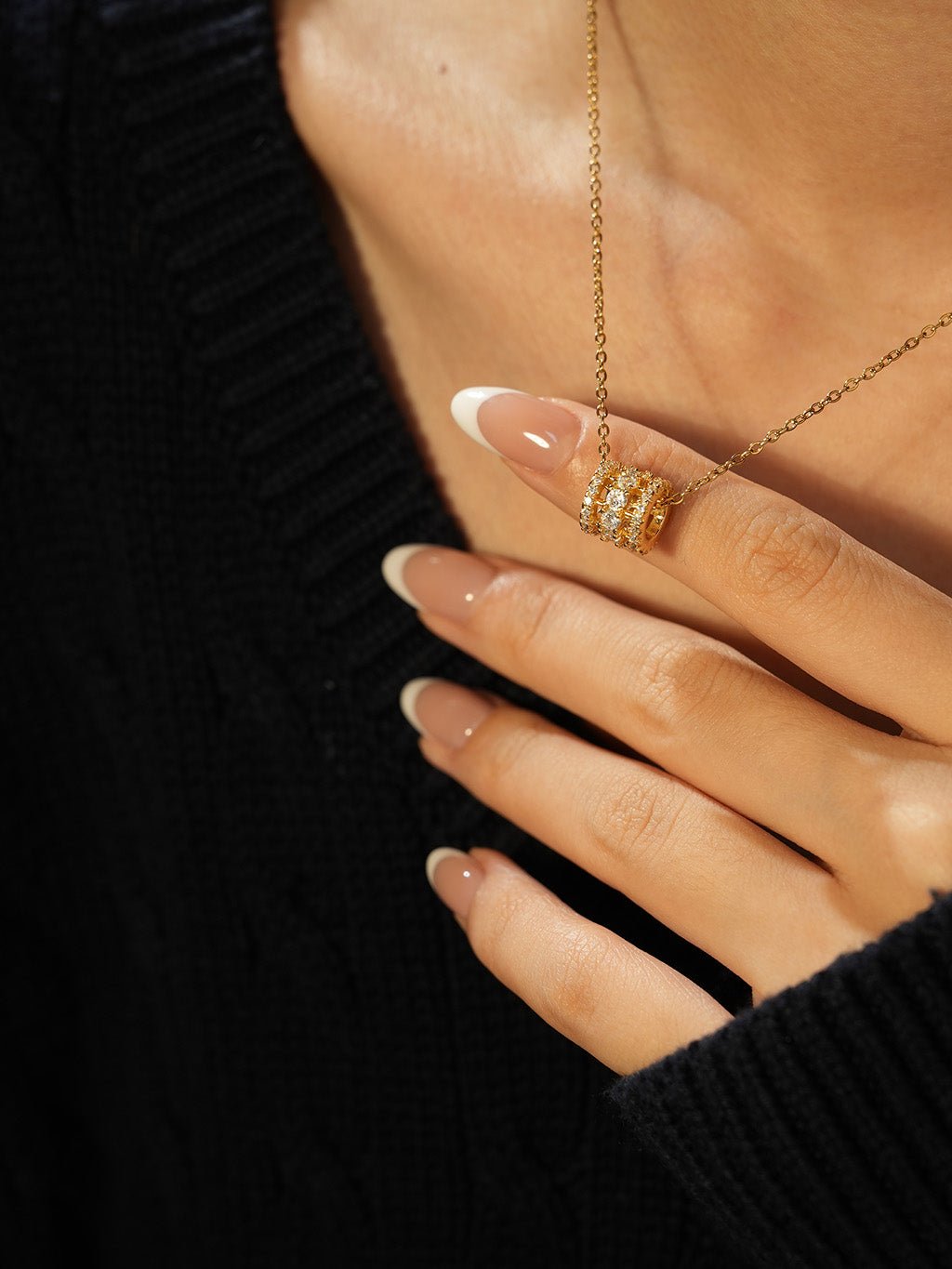 Infinite Sparkle Kette Gold - Dorose | Wasserresistent, kein Verfärben