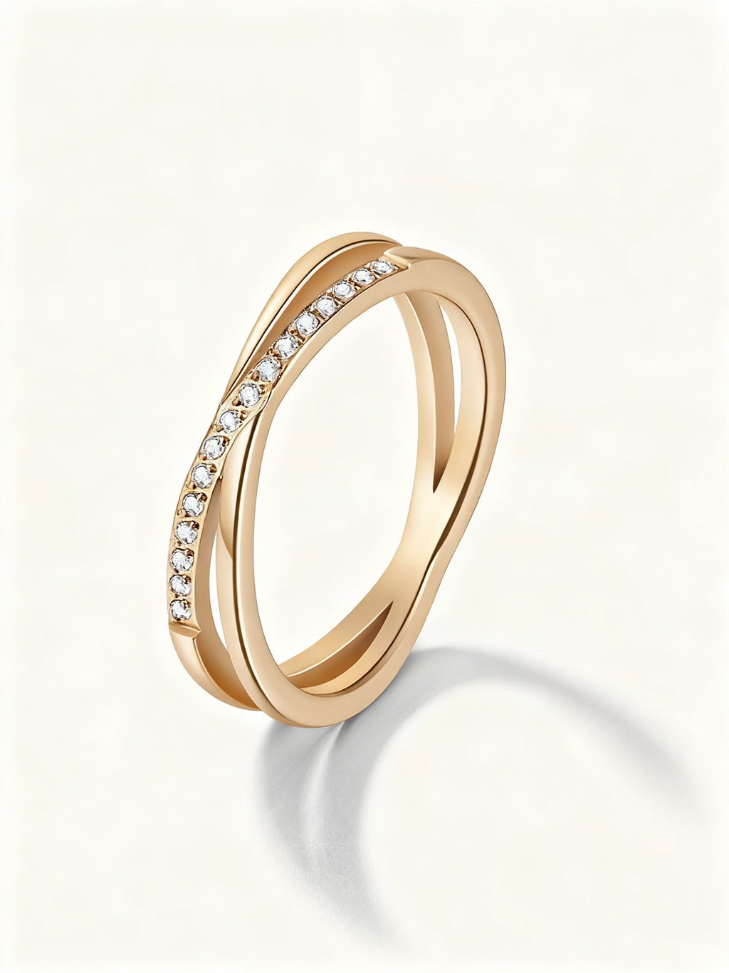Infinity Ring Gold - Dorose | Wasserresistent, kein Verfärben