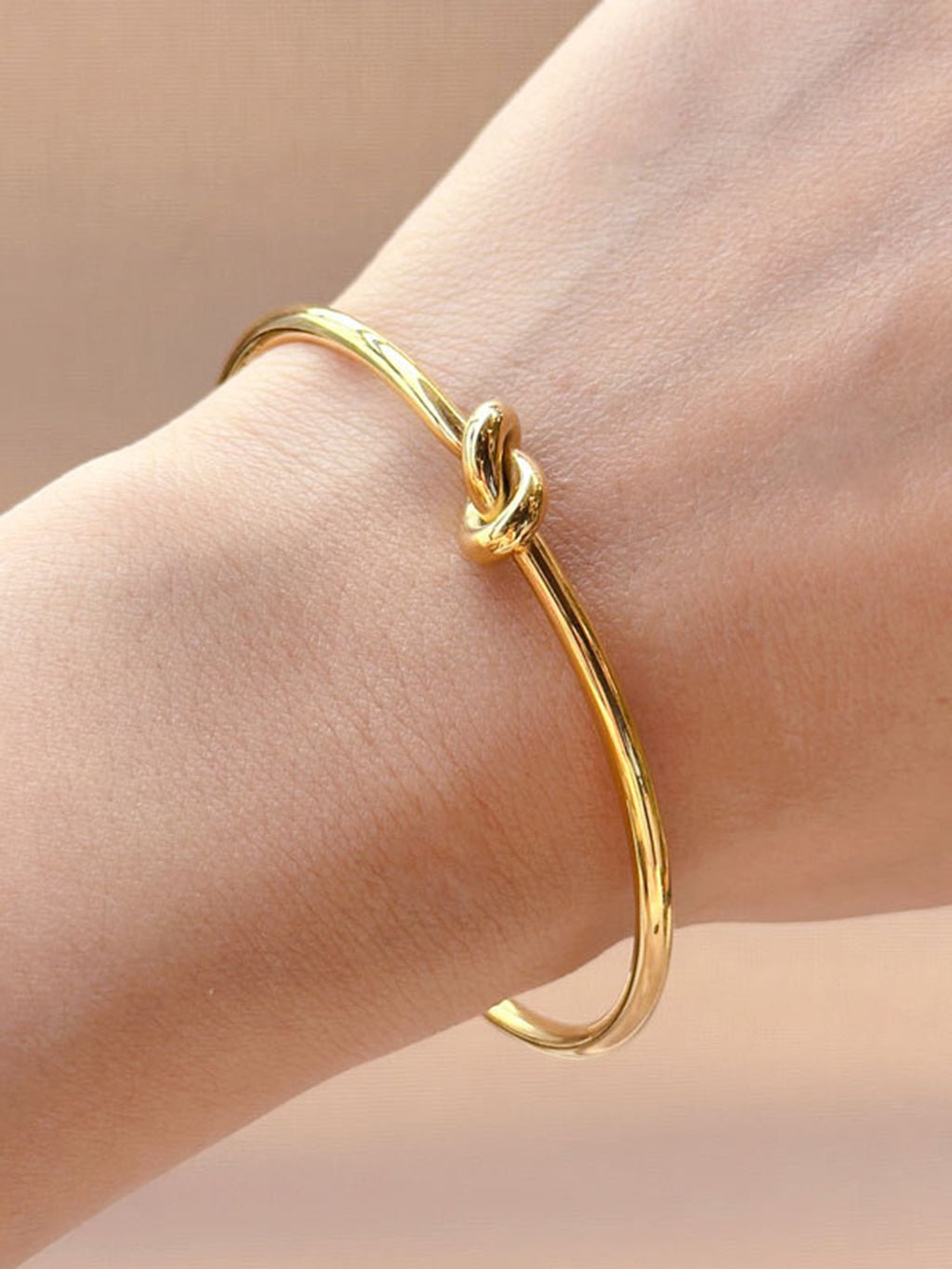 Love Knot Armband Gold - Dorose | Wasserresistent, kein Verfärben