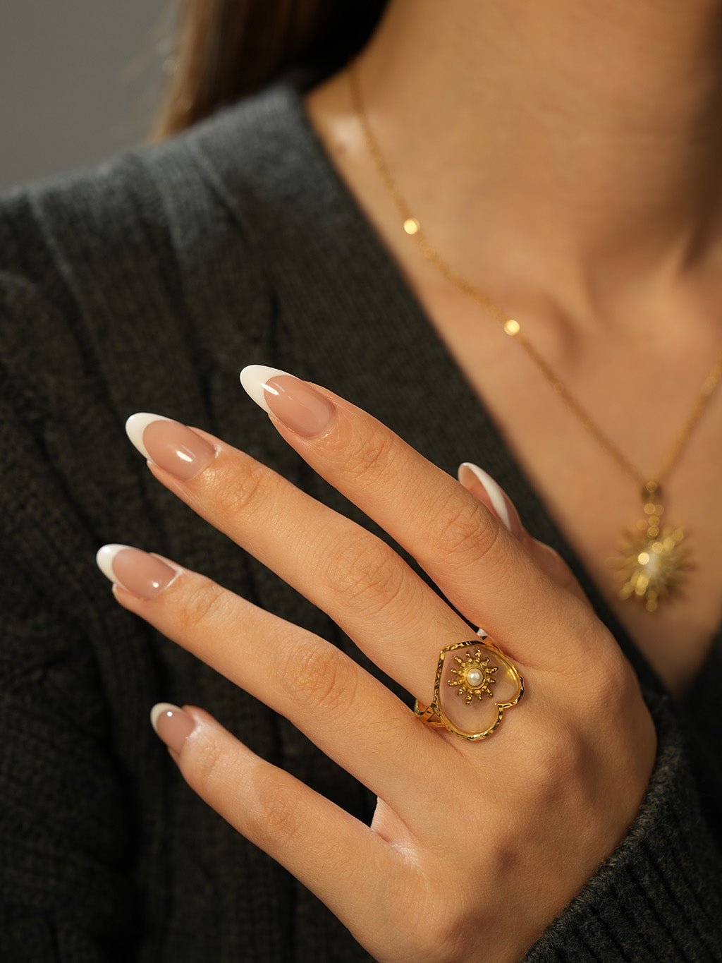 Love Sun Ring Gold - Dorose | Wasserresistent, kein Verfärben