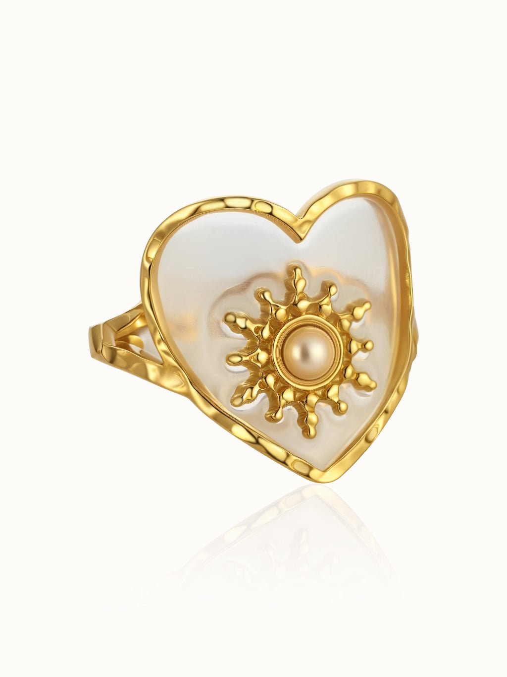 Love Sun Ring Gold - Dorose | Wasserresistent, kein Verfärben