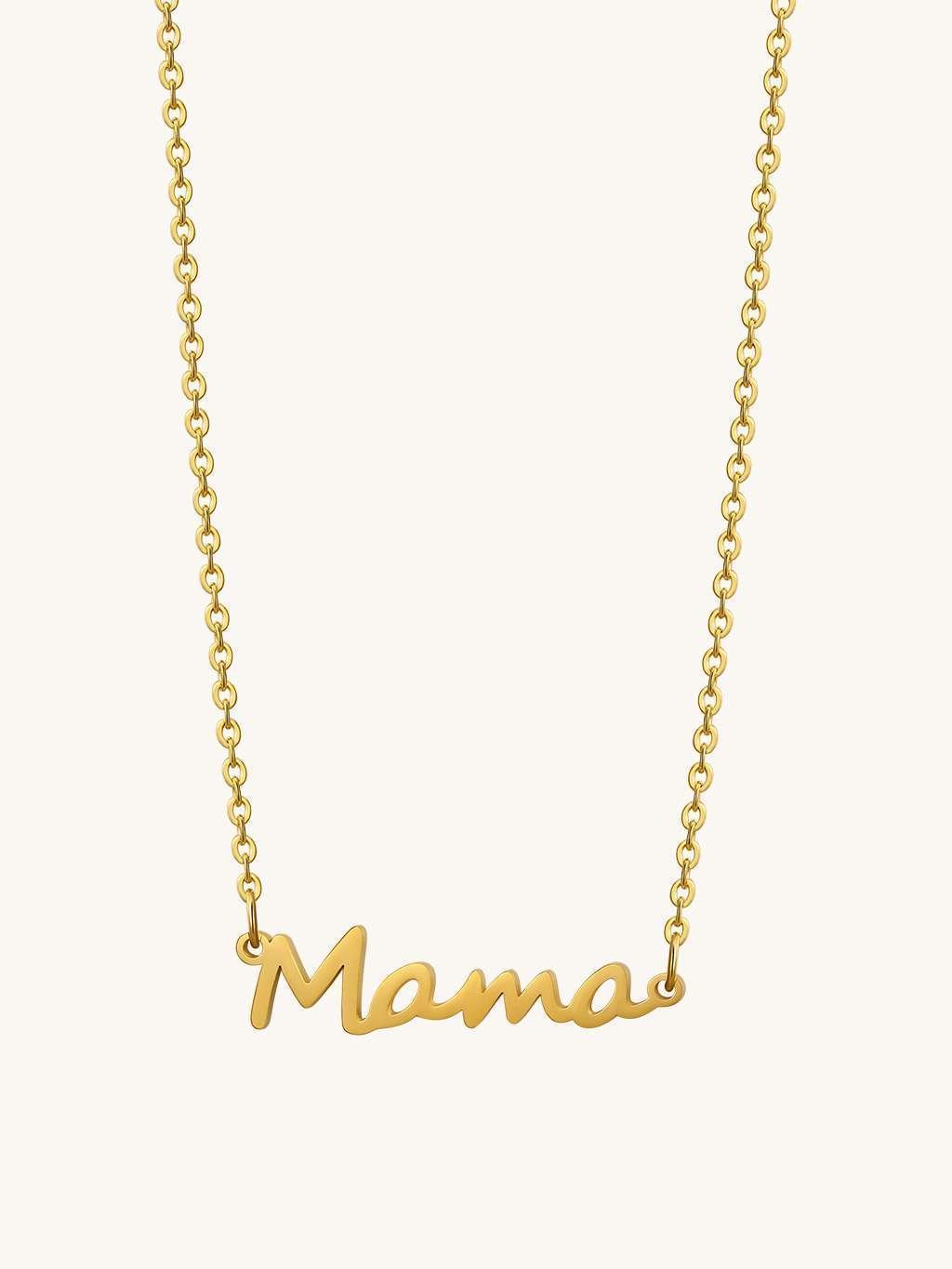 Mama Halskette Gold - Dorose | Wasserfester Schmuck, 18K vergoldet