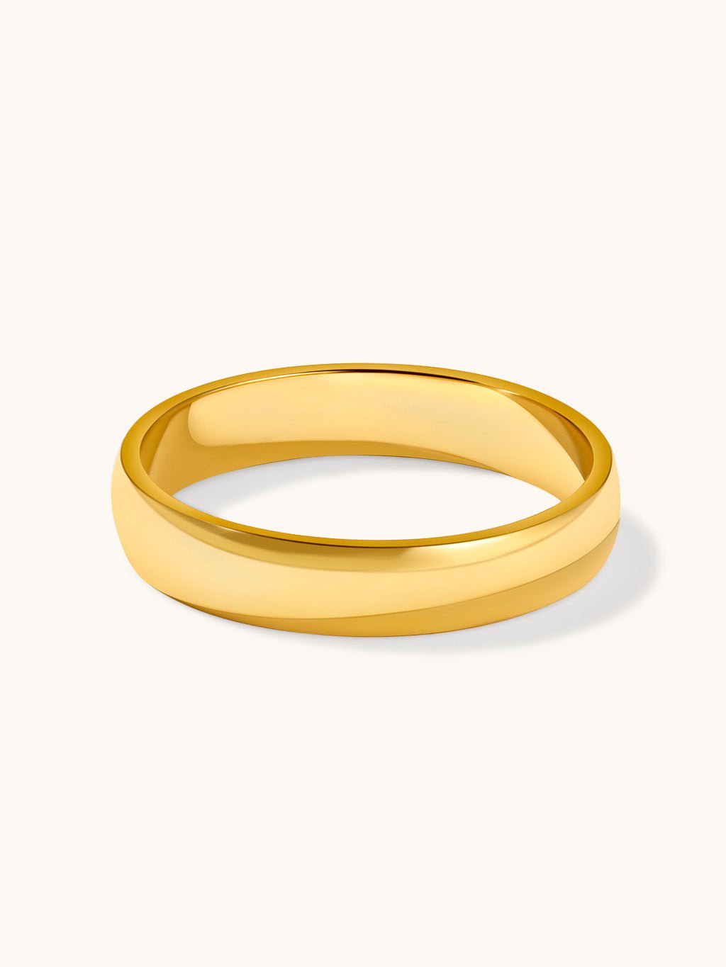 Minimalism Ring Gold 4mm - Dorose | Wasserfester Schmuck