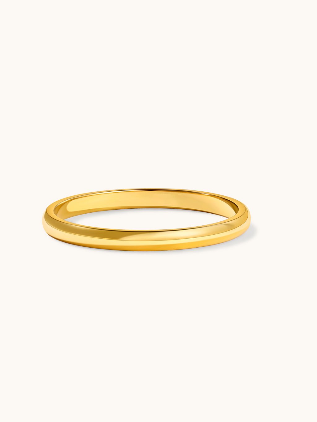 Minimalism Ring Gold & Silber 2mm - Dorose | Wasserresistent, kein Verfärben