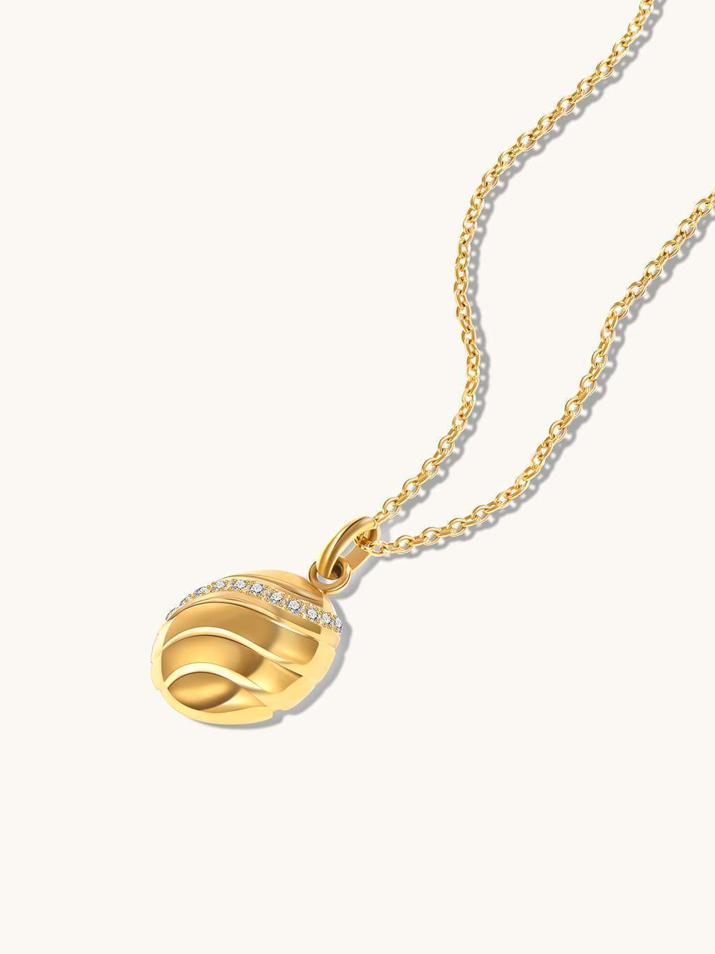 Muschel Halskette Gold - Dorose | Wasserfester Schmuck, 18K vergoldet
