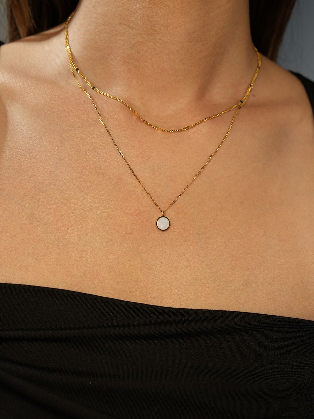 Muschellicht - Doppelstrang - Dorose | Wasserresistent, kein Verfärben