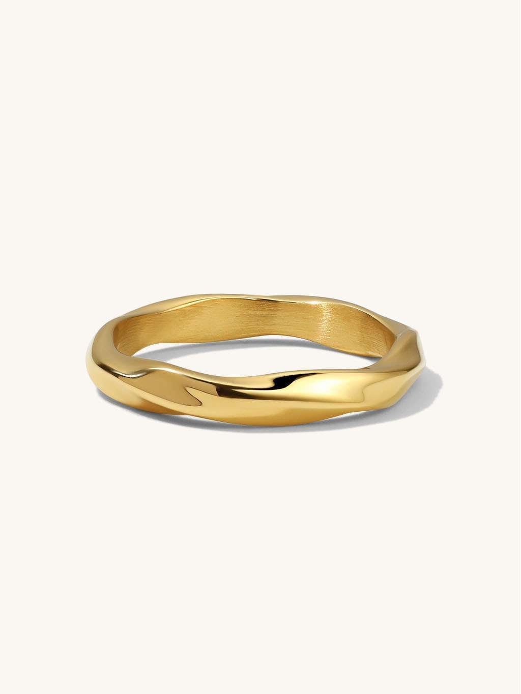 Nakuna Ring Gold & Silber - Dorose | Wasserfester Schmuck, 18K vergoldet