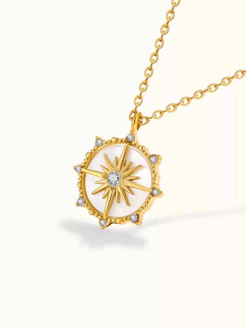 Northern Star Halskette Gold - Dorose | Wasserfester Schmuck, 18K vergoldet