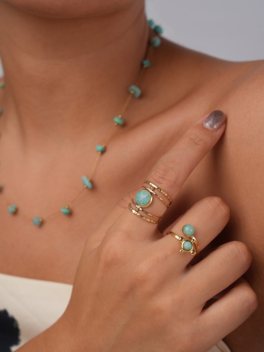 Ocean Crown Ring Gold - Dorose | Wasserresistent, kein Verfärben