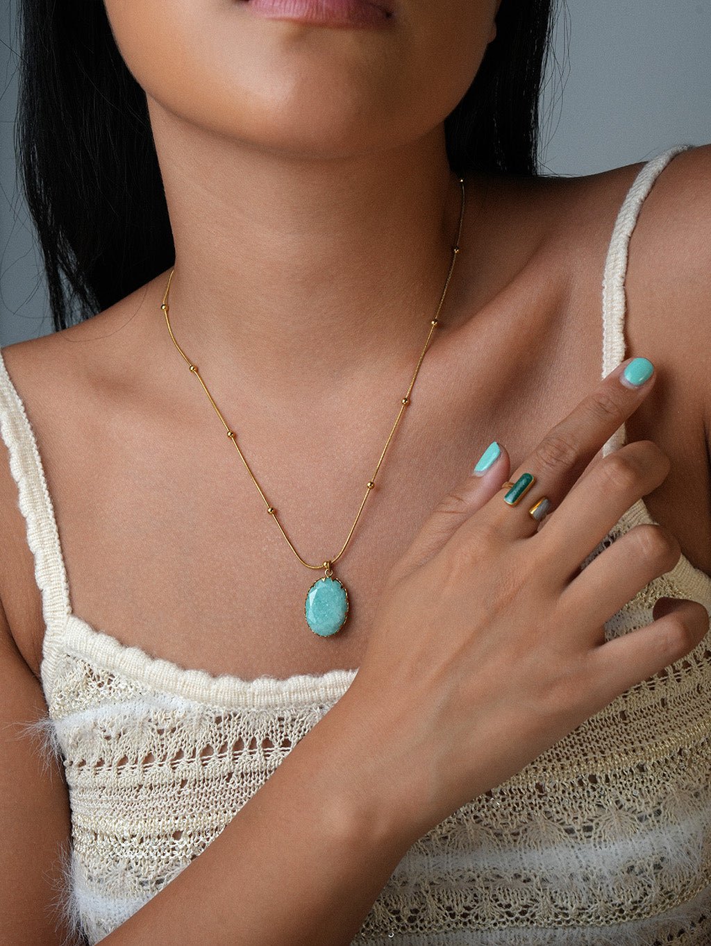Ocean Treasure Schmuckset Gold - Dorose | Wasserresistent, kein Verfärben