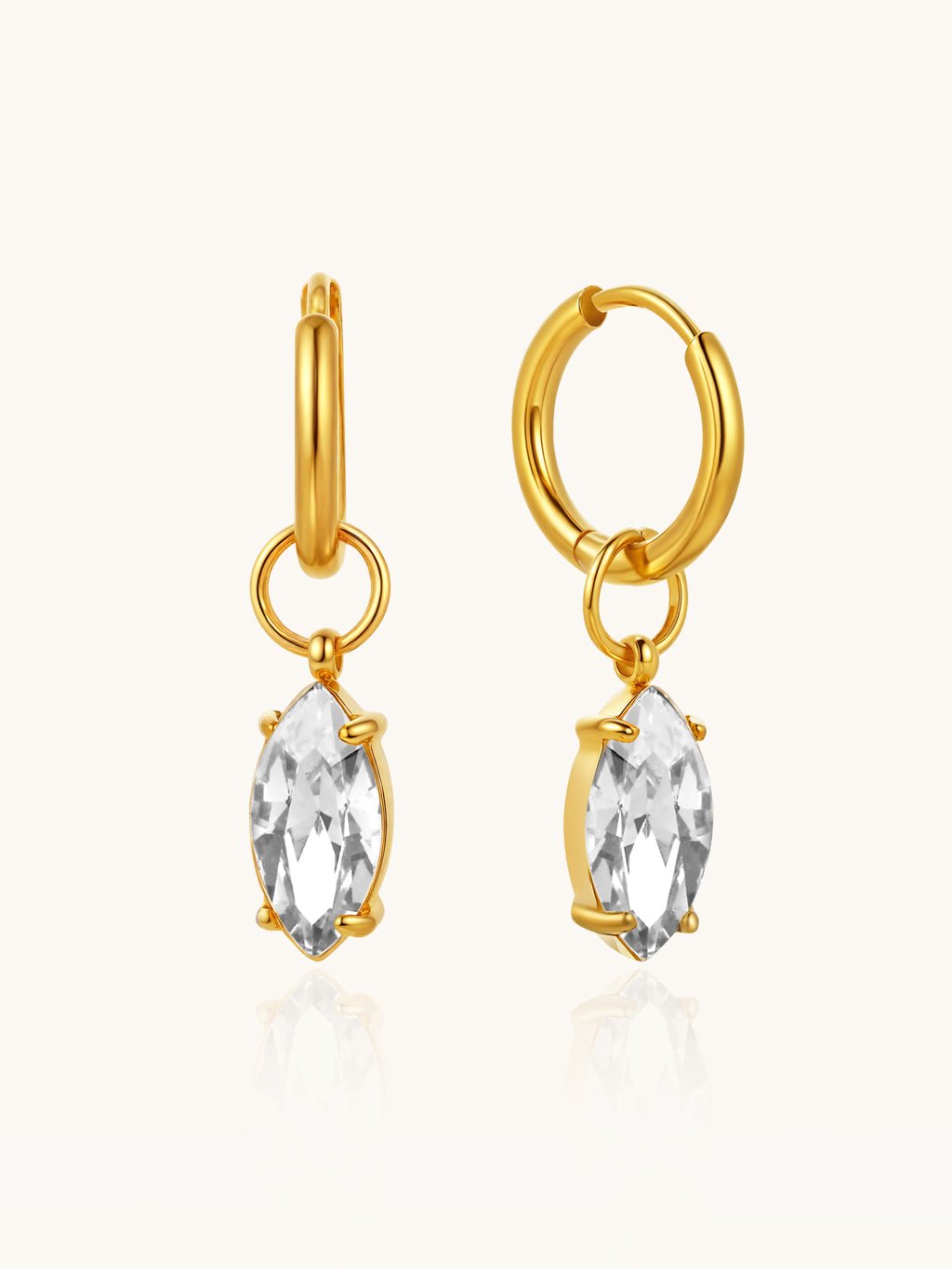 Ohrringe Gold - Dorose | Wasserresistent, kein Verfärben