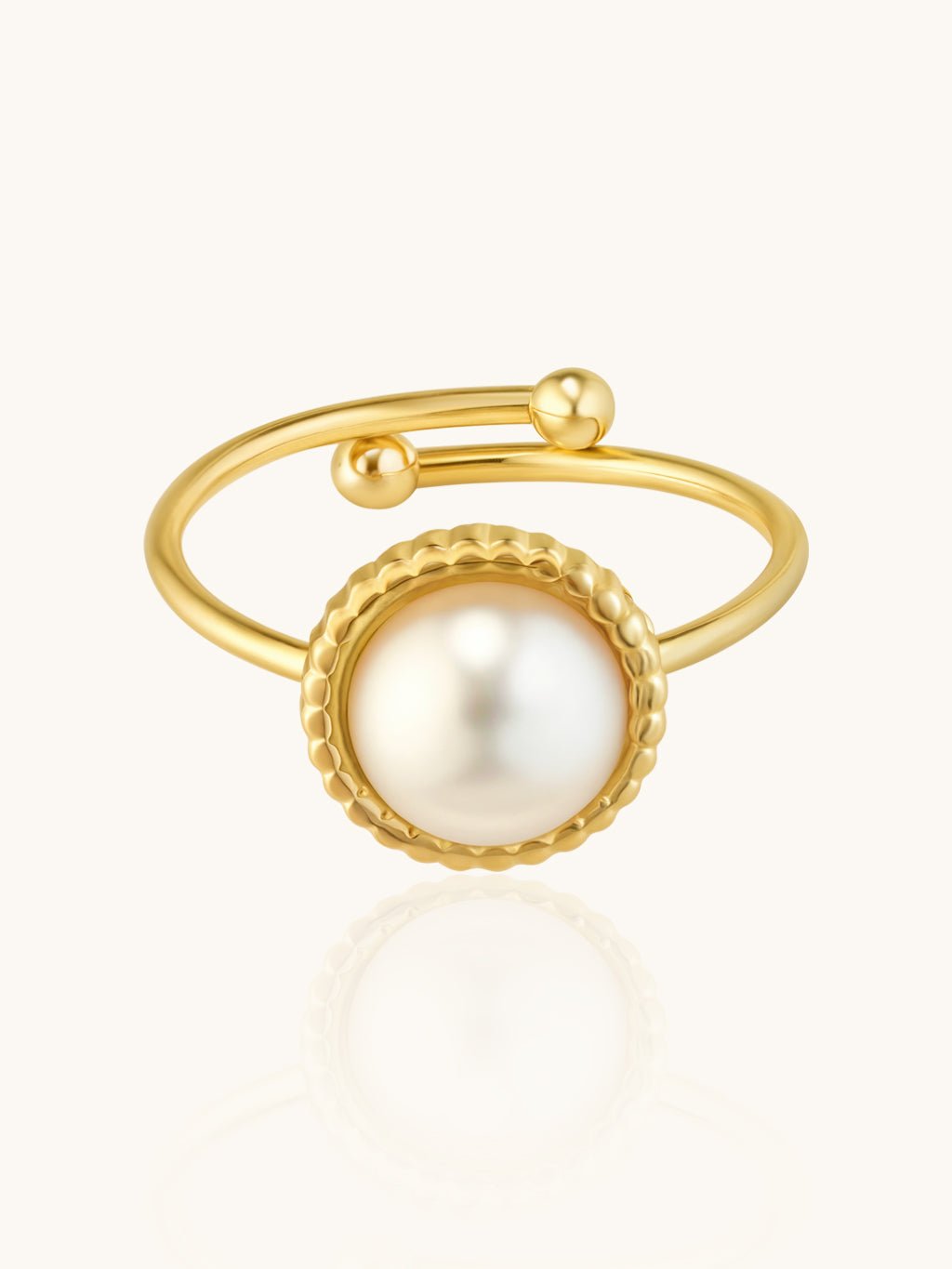 One Pearl Ring Gold 54mm - Dorose | Wasserresistent, kein Verfärben