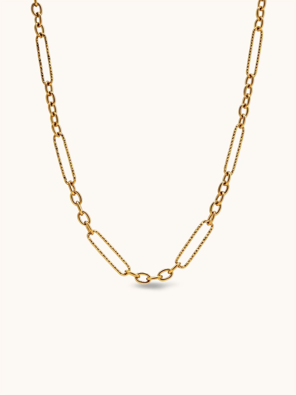 Paperclip Gliederkette Gold - Dorose | Wasserresistent, kein Verfärben