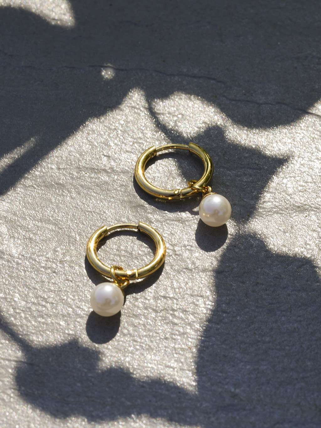Perlenohrringe Gold & Silber - Dorose | Wasserfester Schmuck, 18K vergoldet