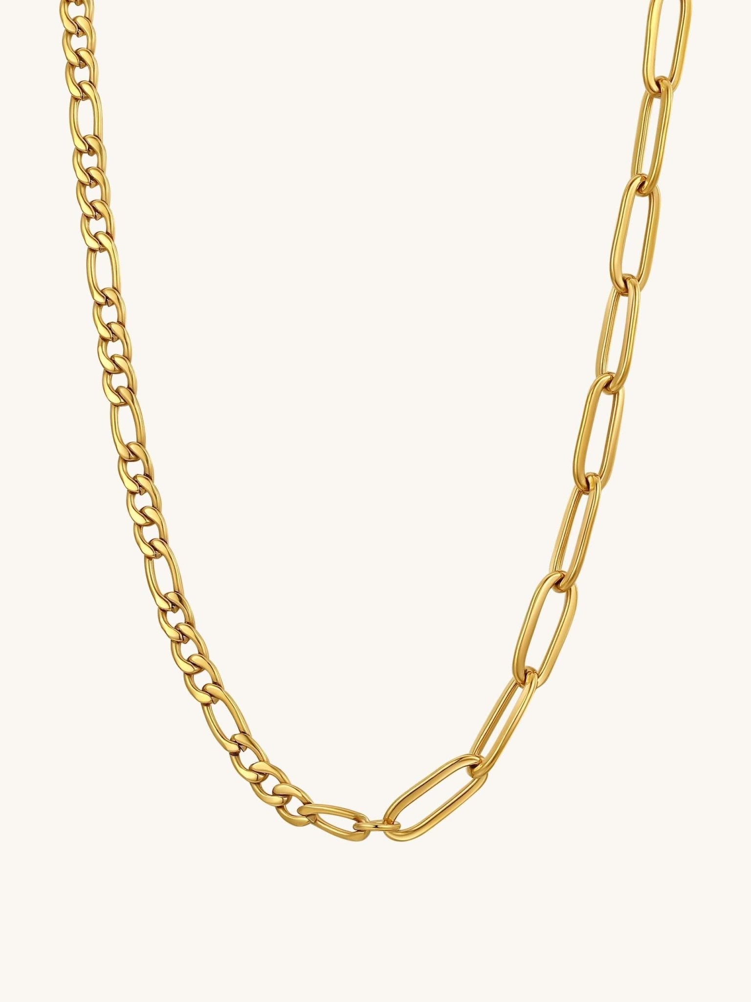 Persistent Bicycle Kette Gold - Dorose | Wasserfester Schmuck, 18K vergoldet