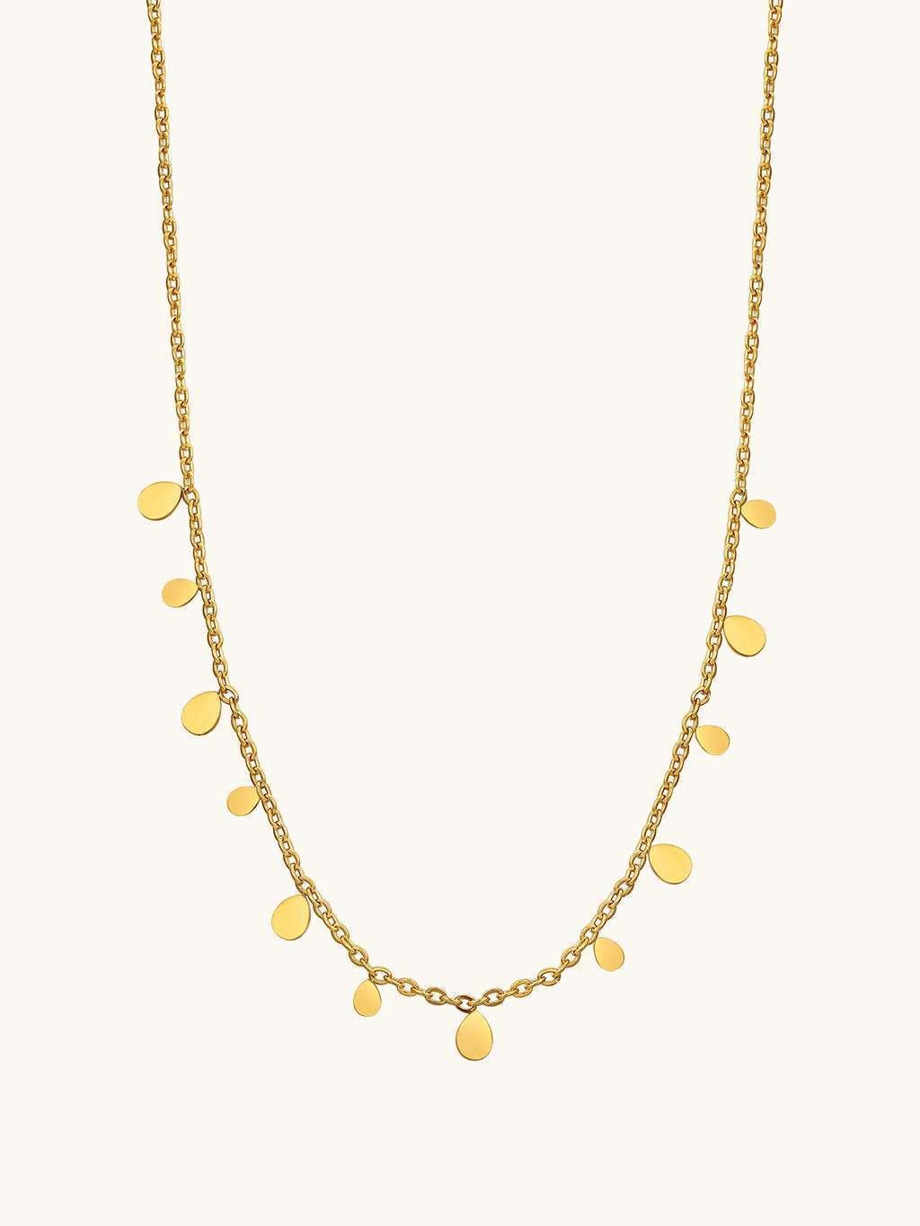 Positivity Halskette Gold - Dorose | Wasserfester Schmuck, 18K vergoldet
