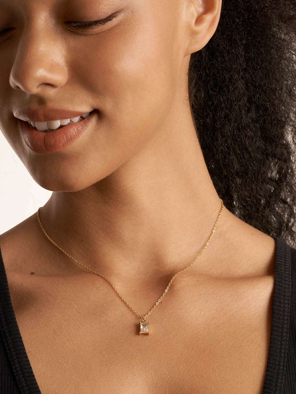 Pure Dream Kette mit Zirkonia - Dorose | Wasserfester Schmuck, 18K vergoldet