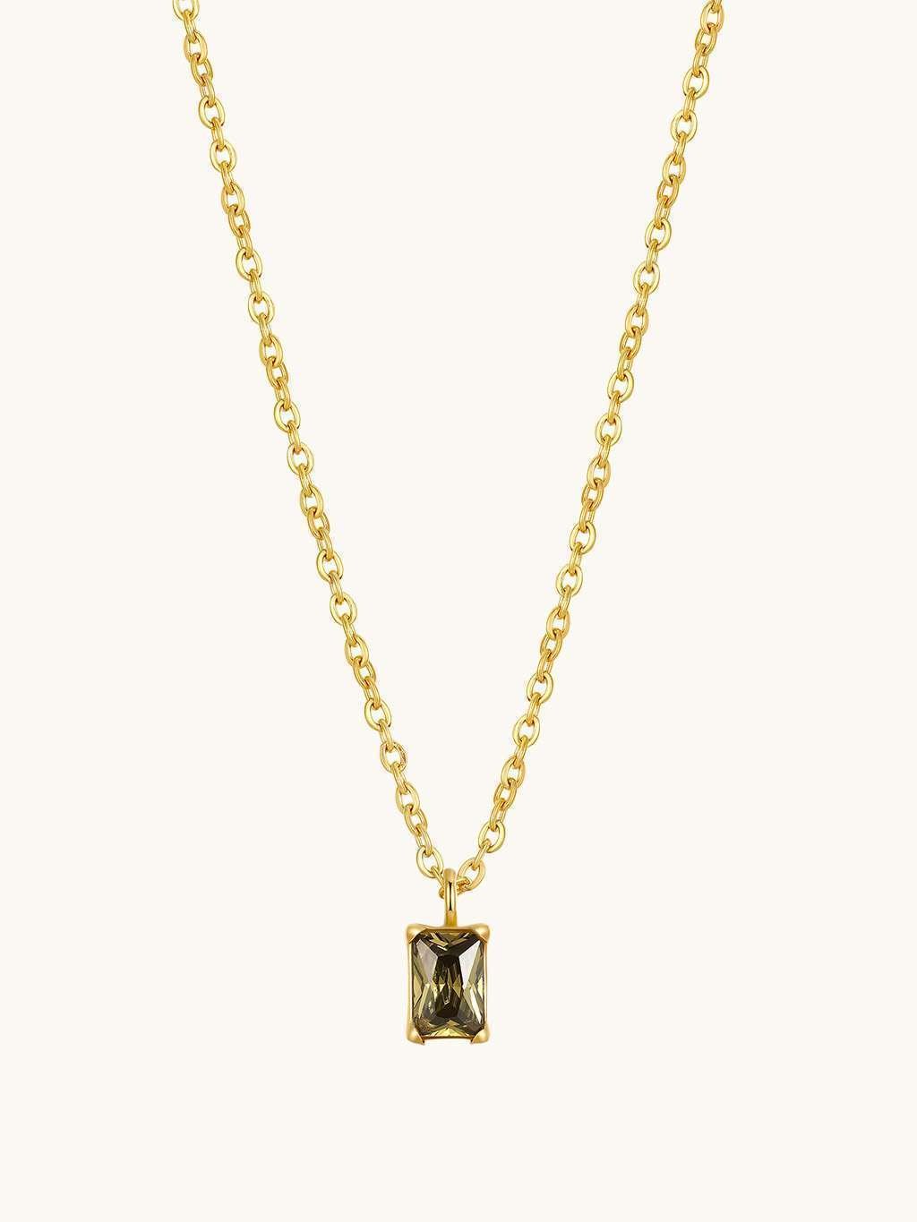 Pure Dream Kette mit Zirkonia - Dorose | Wasserfester Schmuck, 18K vergoldet