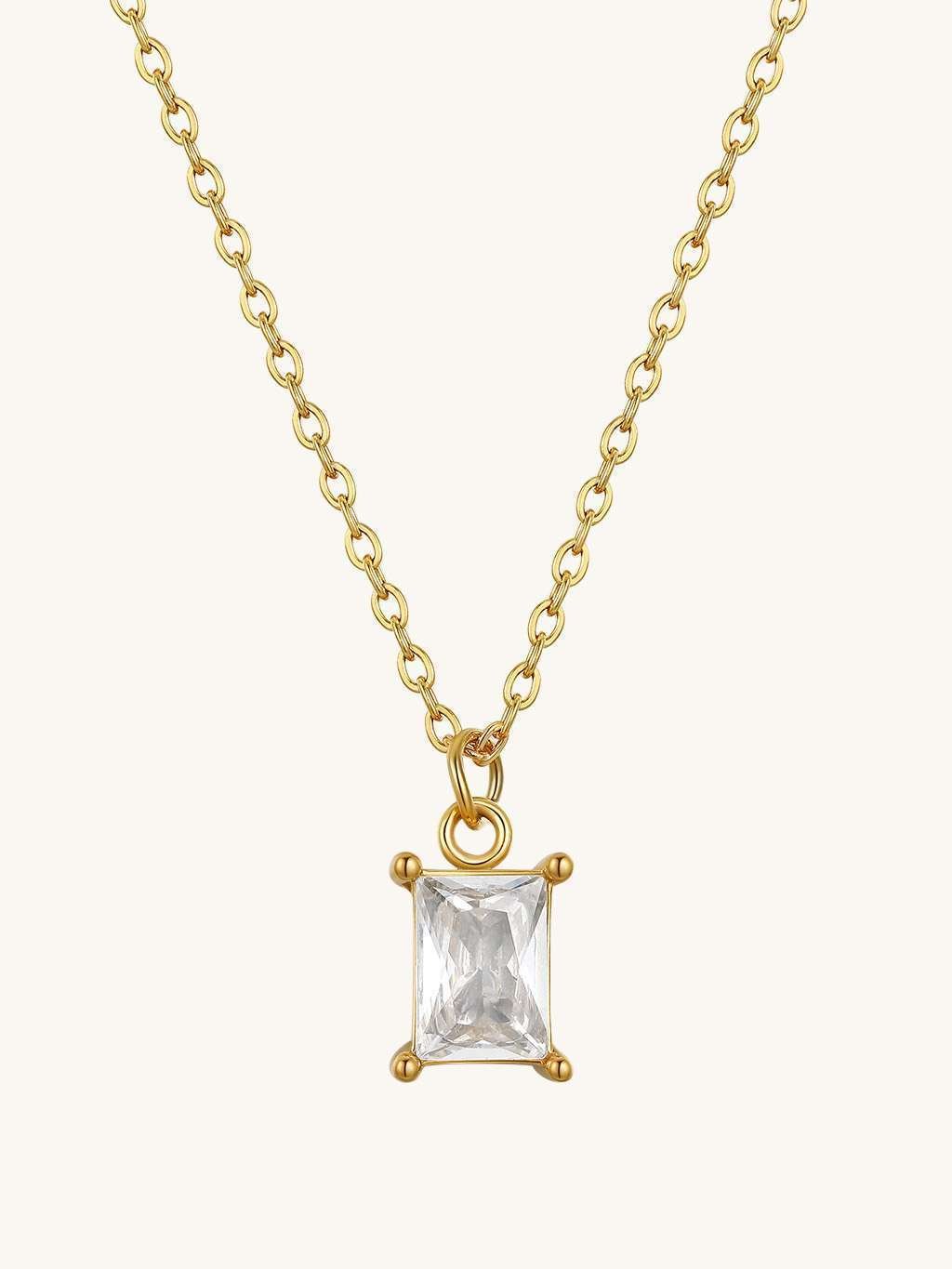 Pure Dream Kette mit Zirkonia - Dorose | Wasserfester Schmuck, 18K vergoldet