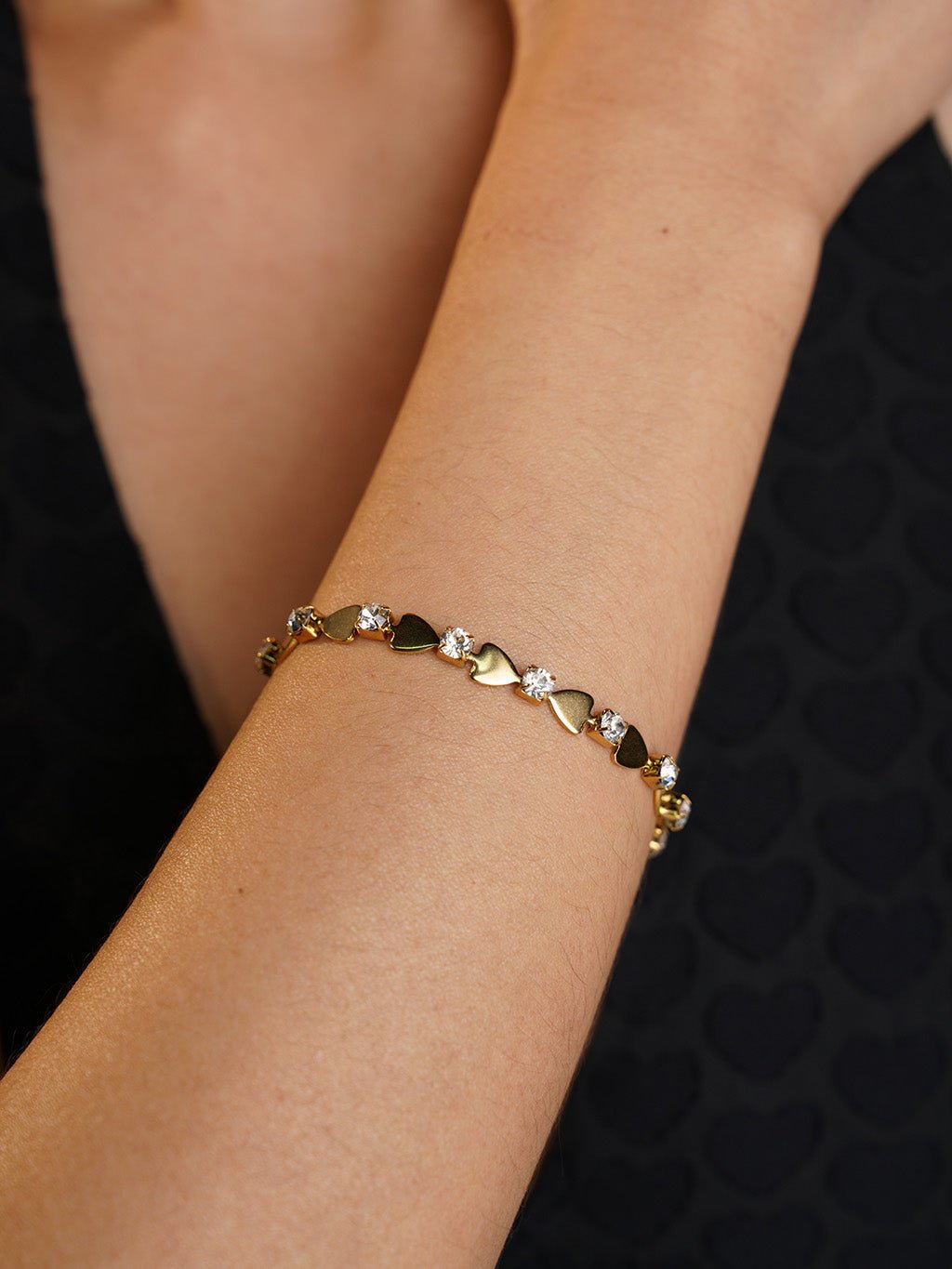 Pure Heart Armband Gold - Dorose | Wasserresistent, kein Verfärben