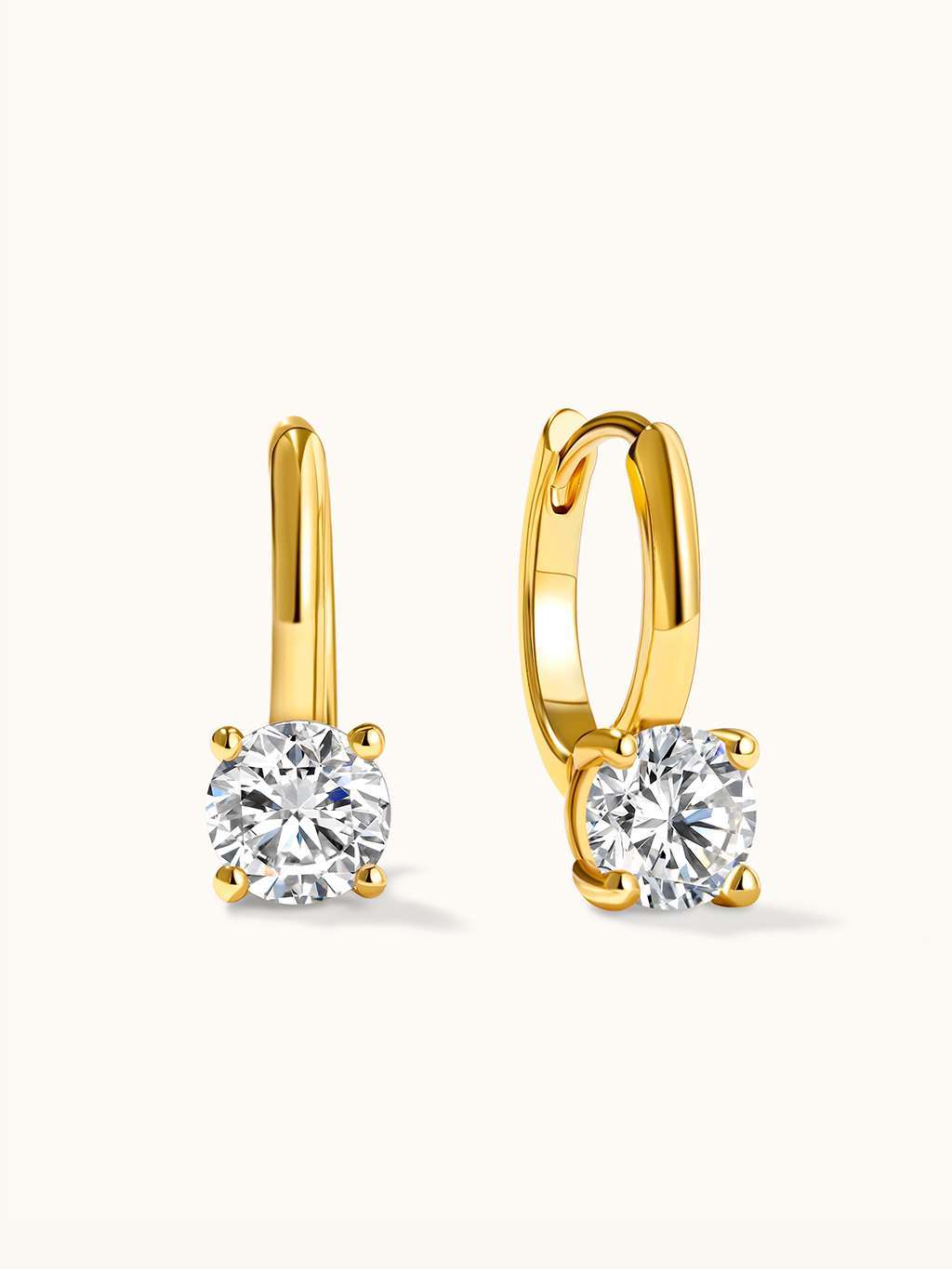 Pure Mind Ohrringe Gold - Dorose | Wasserfester Schmuck, 18K vergoldet