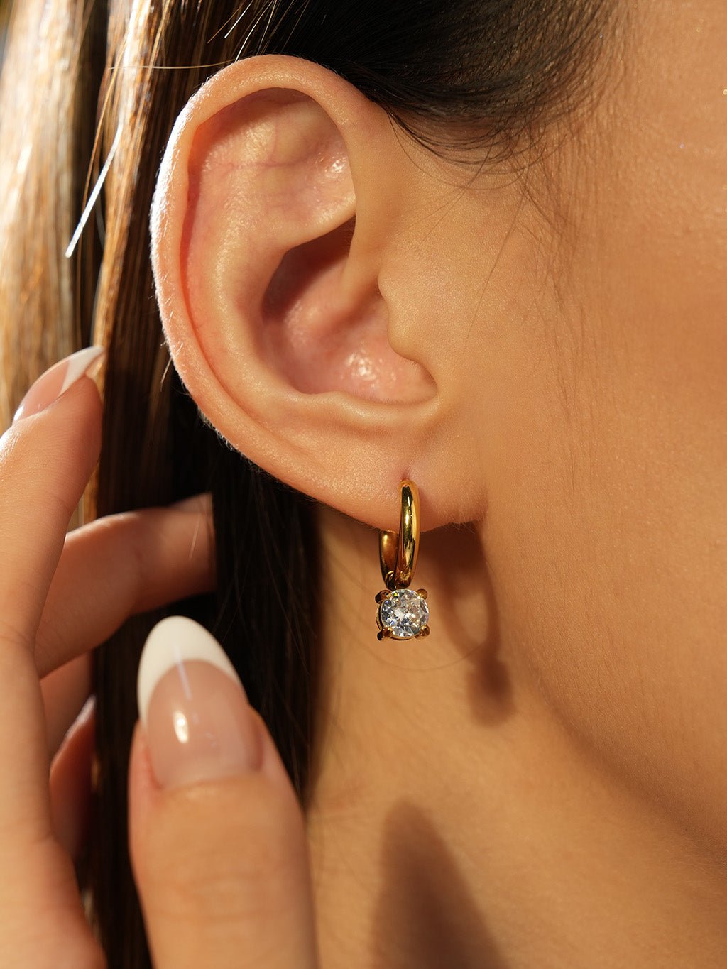 Pure Mind Ohrringe Gold - Dorose | Wasserresistent, kein Verfärben