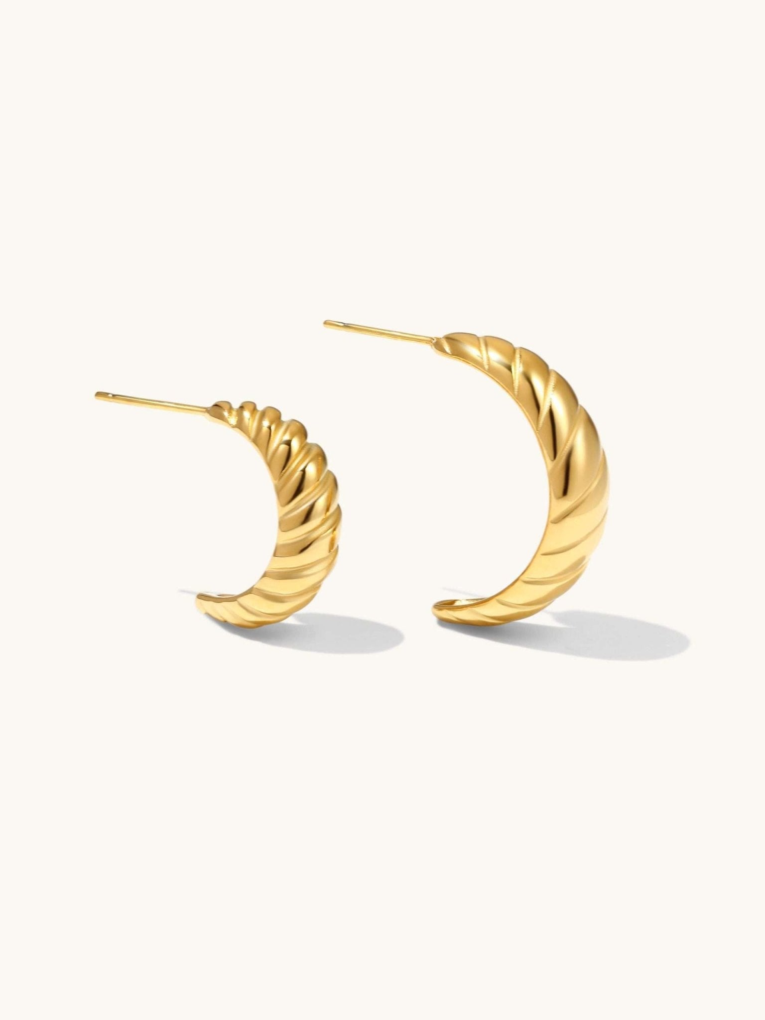 Pure Ohrringe Gold - Dorose | Wasserfester Schmuck