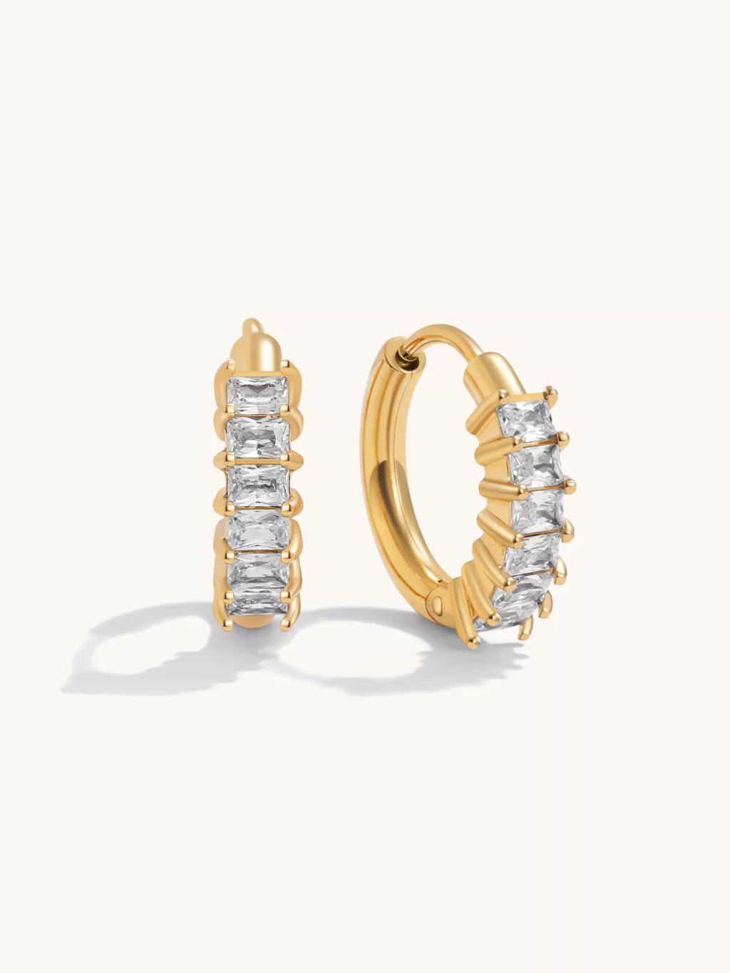 Rhythm Ohrringe Gold - Dorose | Wasserfester Schmuck, 18K vergoldet