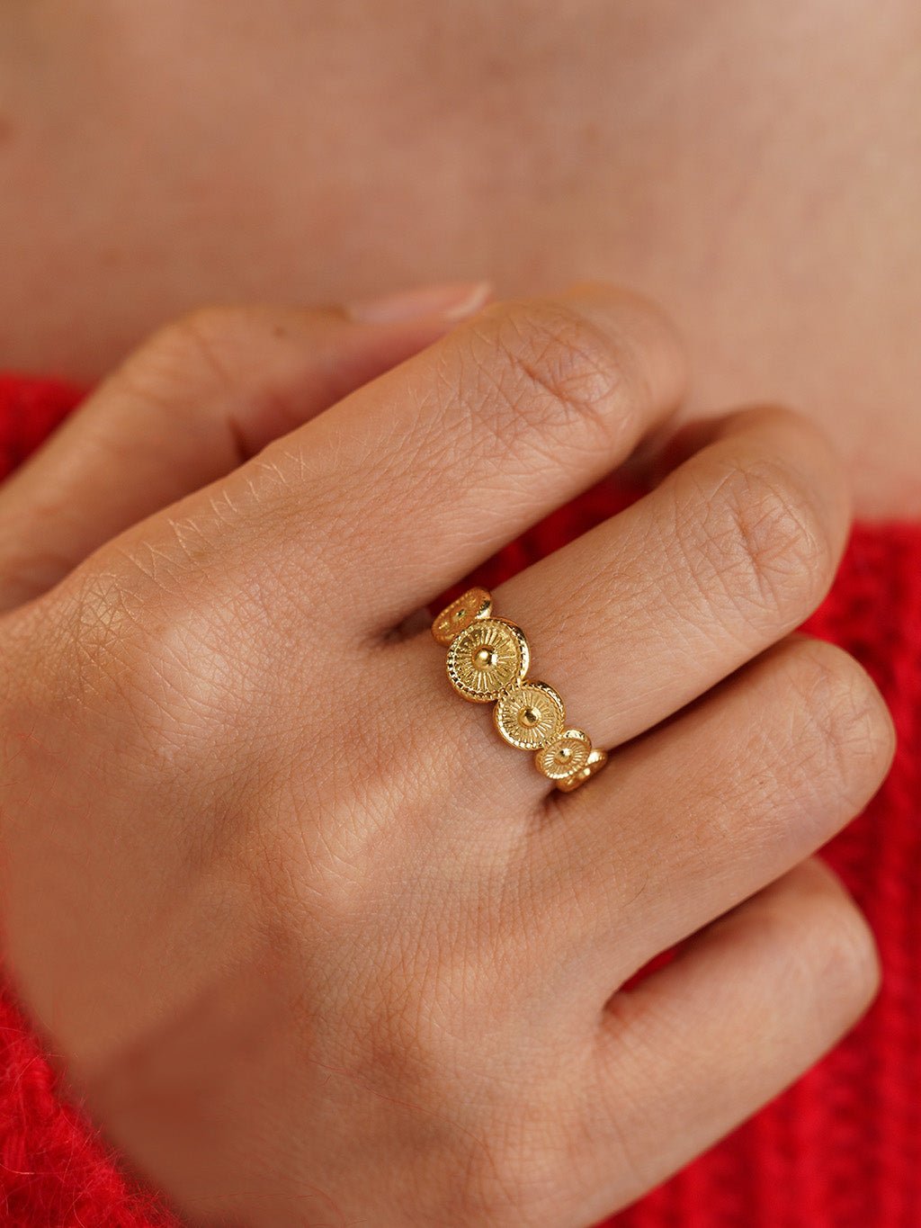 Ring Exquisit Gold & Silber - Dorose | Wasserresistent, kein Verfärben