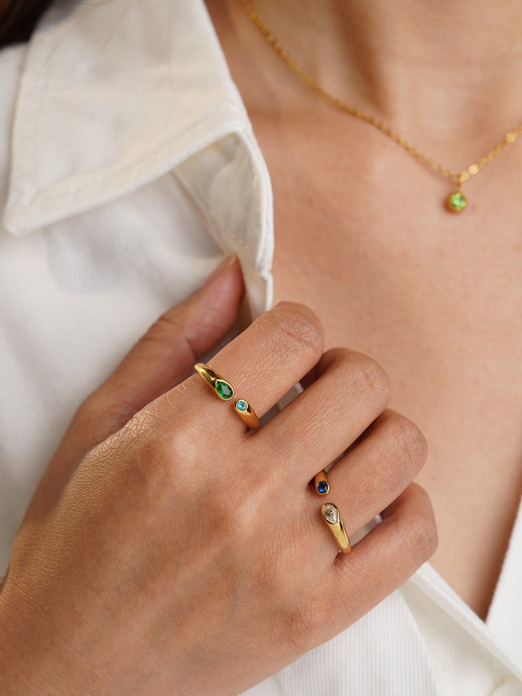 Ring Gold - Dorose | Wasserresistent, kein Verfärben