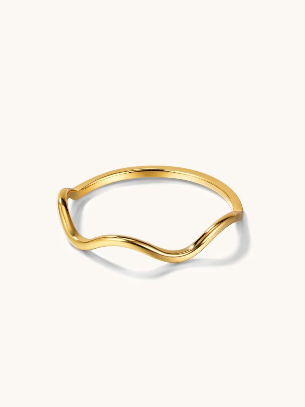 Ring Simplicity Pure Gold - Dorose | Wasserfester Schmuck, 18K vergoldet