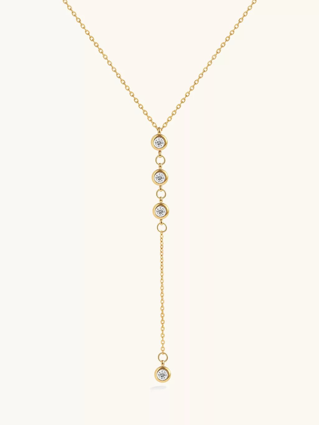 Romantic Story Kette Gold - Dorose | Wasserfester Schmuck, 18K vergoldet