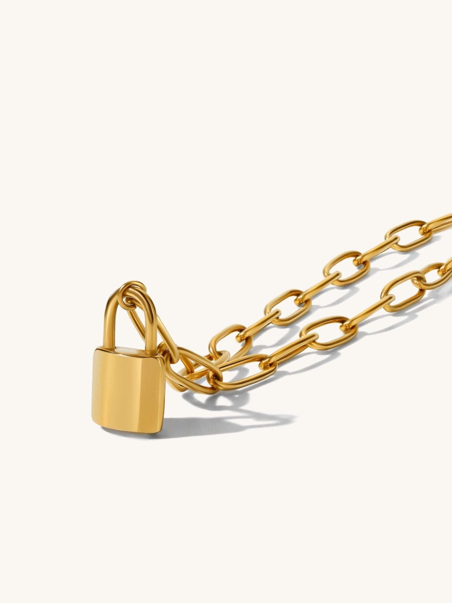 Schloss Halskette Gold & Silber - Dorose | Wasserfester Schmuck, 18K vergoldet