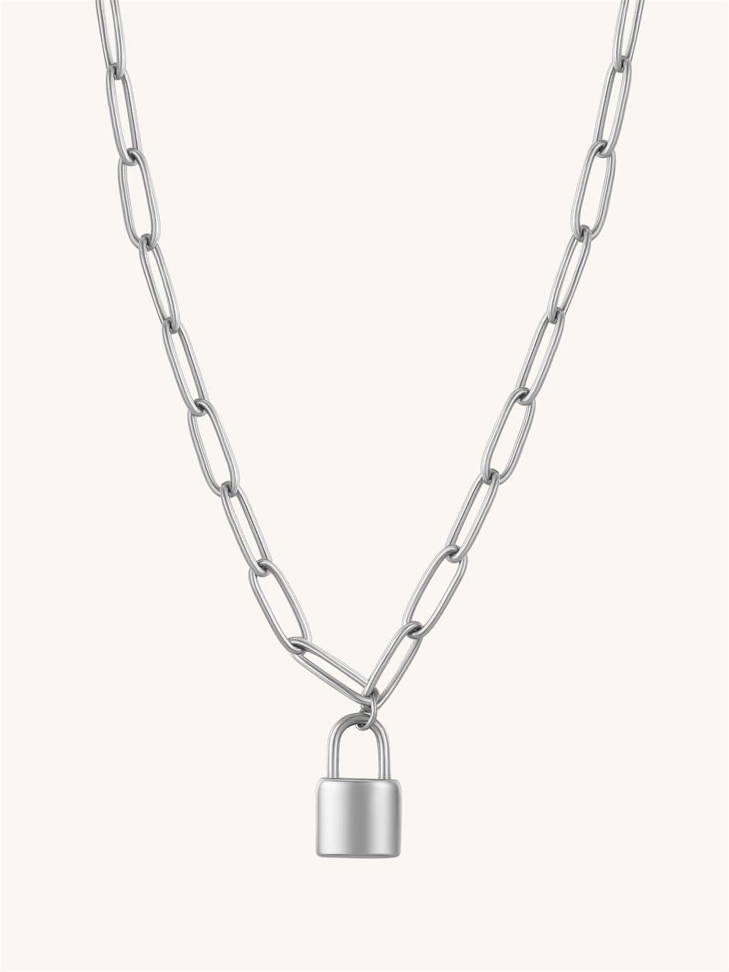 Schloss Halskette Gold & Silber - Dorose | Wasserfester Schmuck, 18K vergoldet