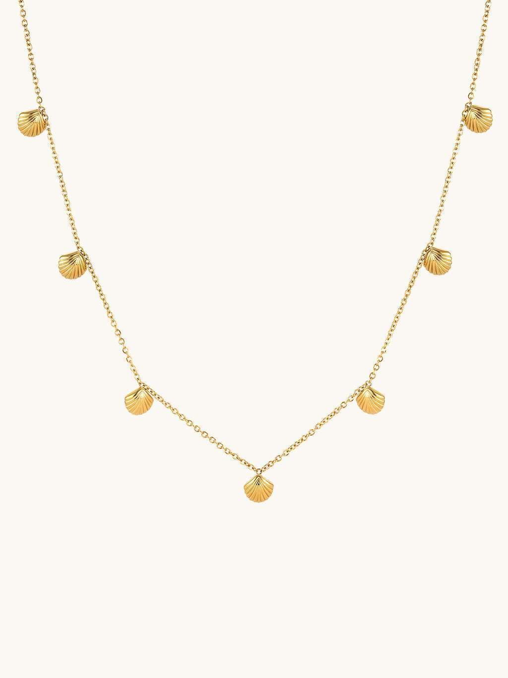 Shell Kette Gold - Dorose | Wasserfester Schmuck, 18K vergoldet