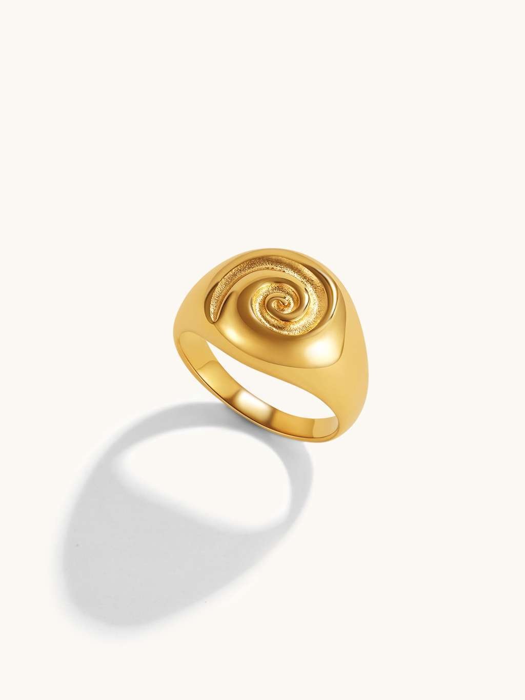 Shell Ring Gold - Dorose | Wasserfester Schmuck, 18K vergoldet