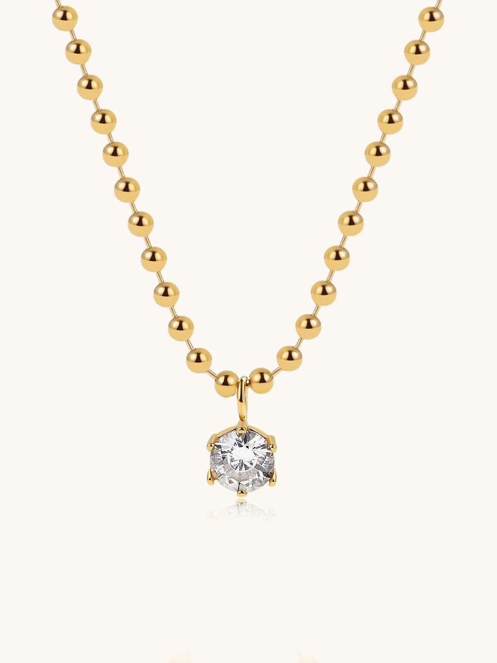 Shine Bright Halskette Gold - Dorose | Wasserfester Schmuck, 18K vergoldet