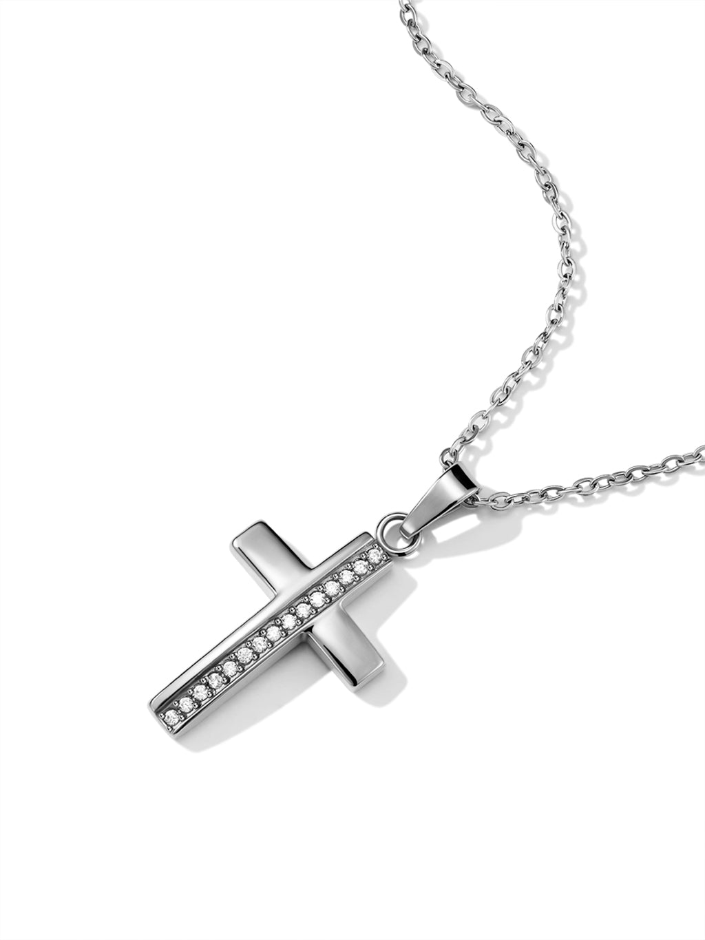Shiny Cross Kette Gold Silber - Dorose | Wasserresistent, kein Verfärben