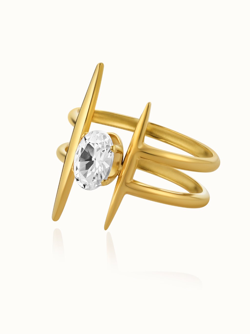 Simple Light Shine Ring Gold 58mm - Dorose | Wasserresistent, kein Verfärben