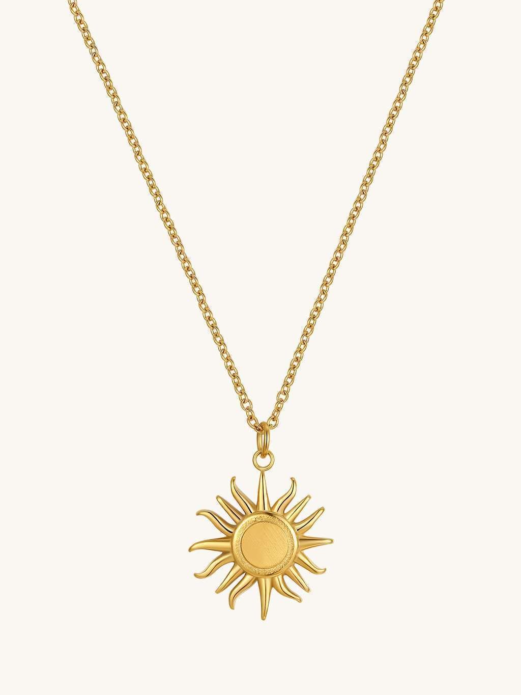 Sonnenlicht Halskette Gold & Silber - Dorose | Wasserfester Schmuck, 18K vergoldet