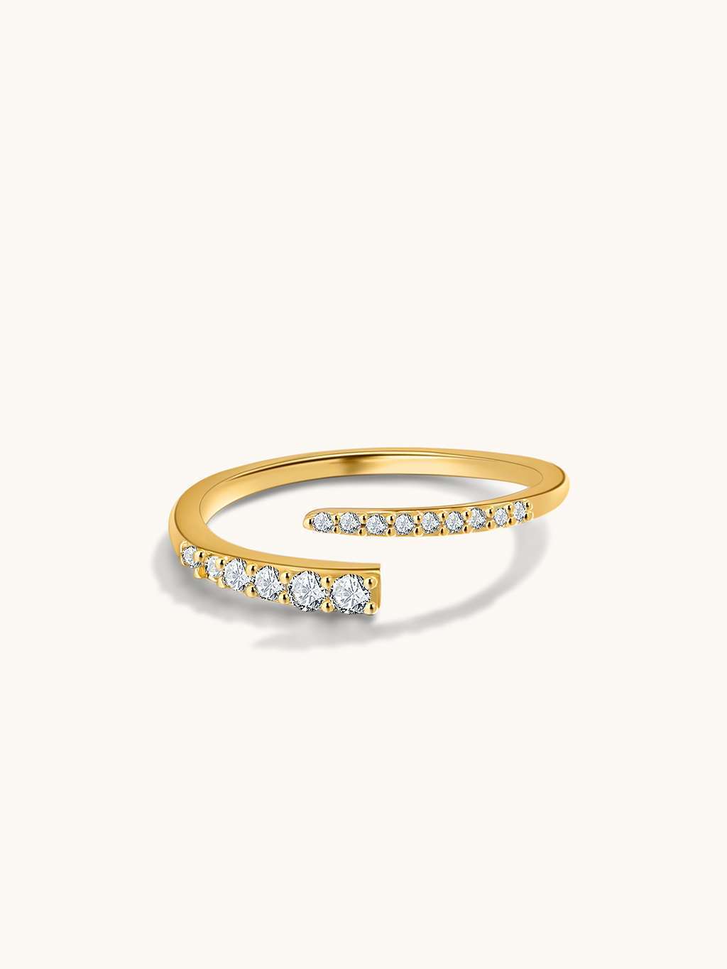 Spark Ring Gold - Dorose | Wasserfester Schmuck, 18K vergoldet