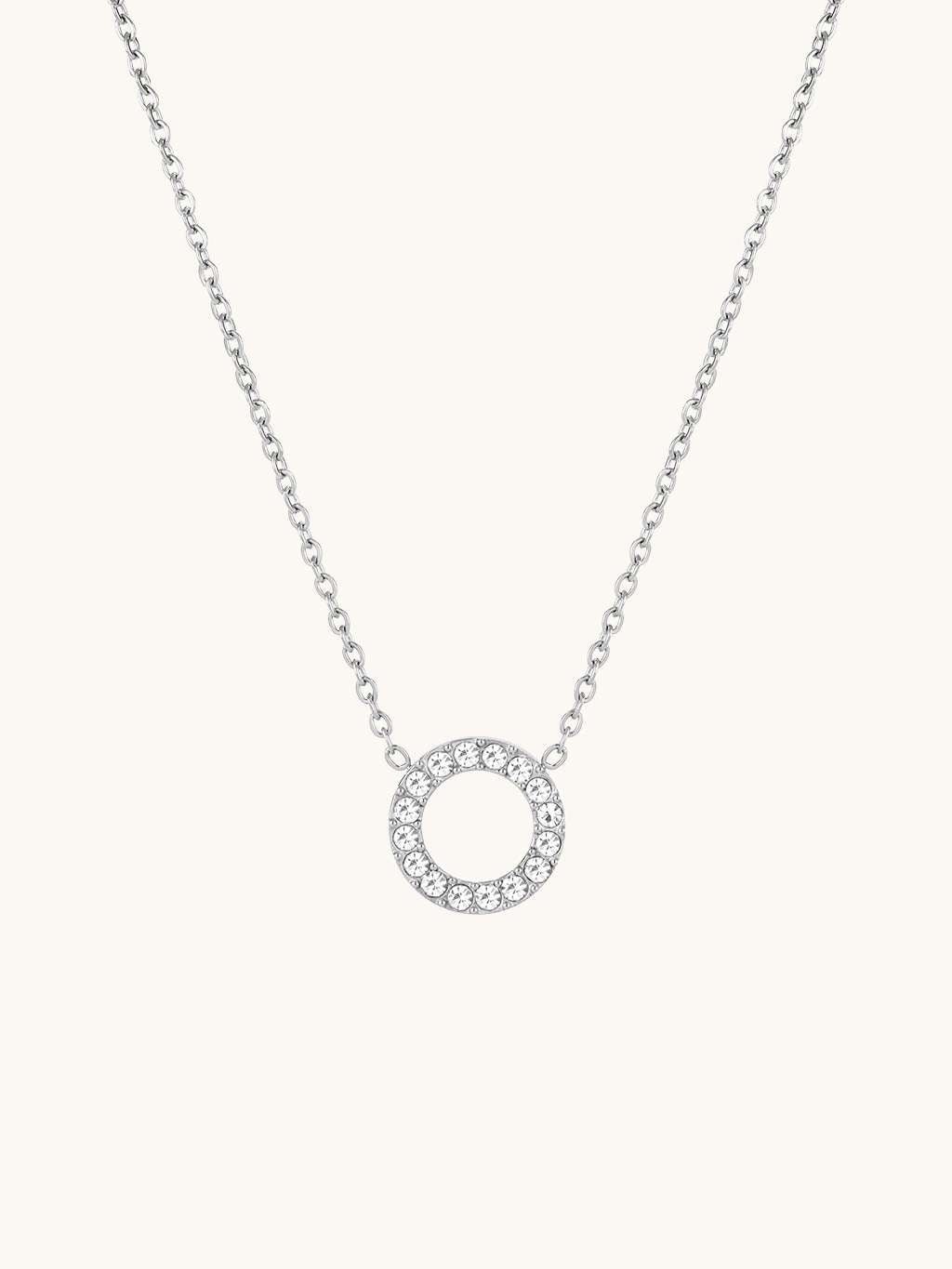 Sparkling Circle Kette Gold & Silber - Dorose | Wasserfester Schmuck, 18K vergoldet