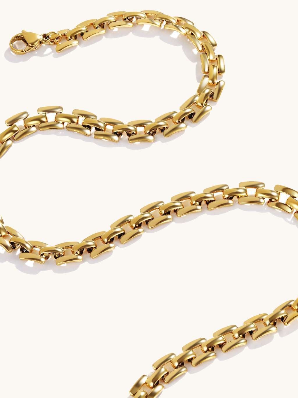 Spirit Halskette Gold - Dorose | Wasserfester Schmuck, 18K vergoldet