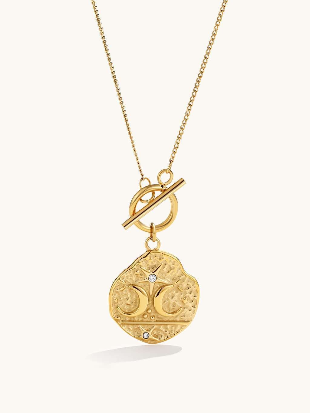 Starry Sky Halskette Gold - Dorose | Wasserfester Schmuck, 18K vergoldet